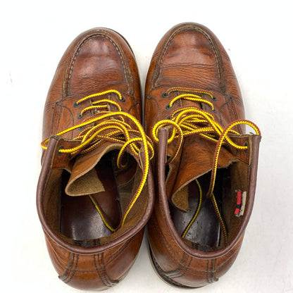 【中古品】【メンズ/レディース】 RED WING レッドウィング 875 縦刺繍羽タグ 90S USA製 IRISH SETTER アイリッシュセッター ブーツ 靴 シューズ 164-260707-yn-02-izu サイズ：8M カラー：ブラウン 万代Net店