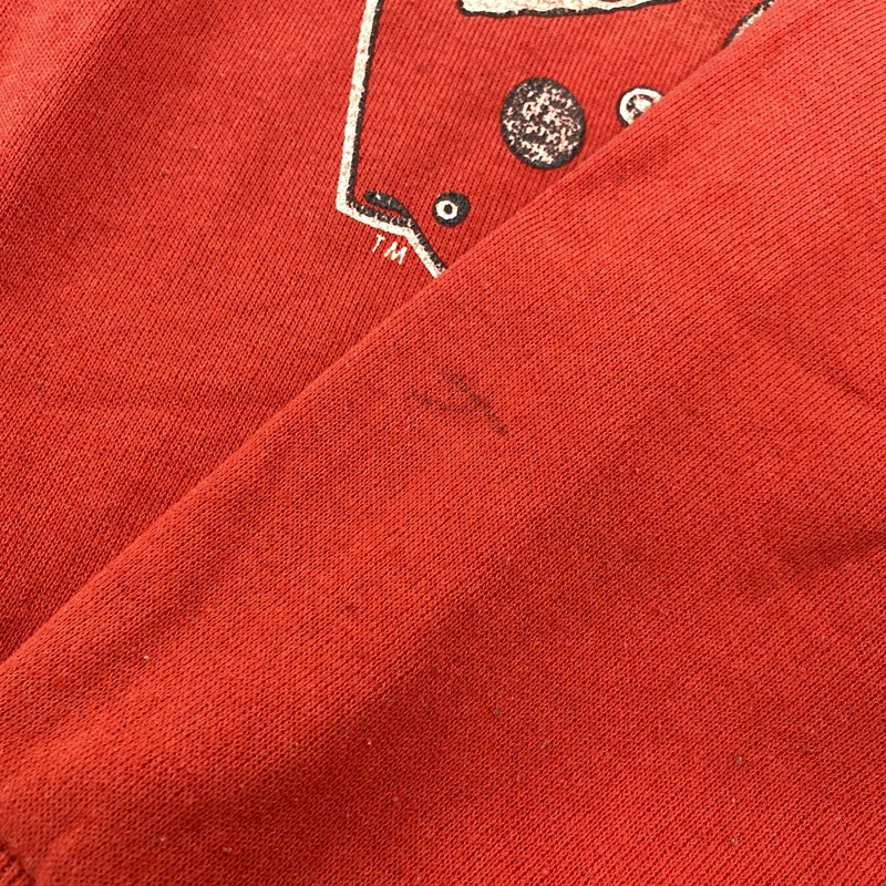 【中古品】【メンズ】 Champion チャンピオン KANSAS CITY CHIEFS SWEAT カンザスシティ チーフス スウェット トレーナー 146-260713-as-08-izu サイズ：L カラー：レッド 万代Net店