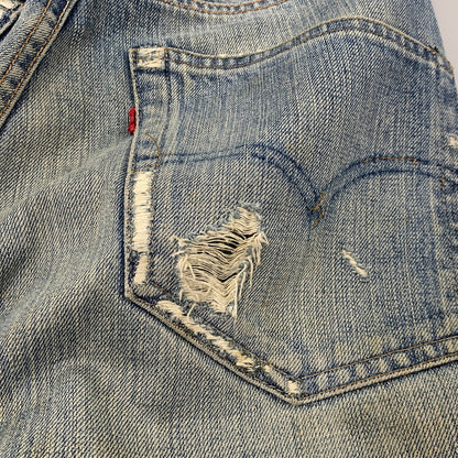 【中古品】【メンズ】 LEVI'S VINTAGE CLOTHING リーバイスビンテージクロージング 505-0217 1967MODEL 刻印093 トルコ製 505 DENIM PANTS デニム パンツ 157-260708-yn-04-izu サイズ：30×32 カラー：ライトインディゴ 万代Net店