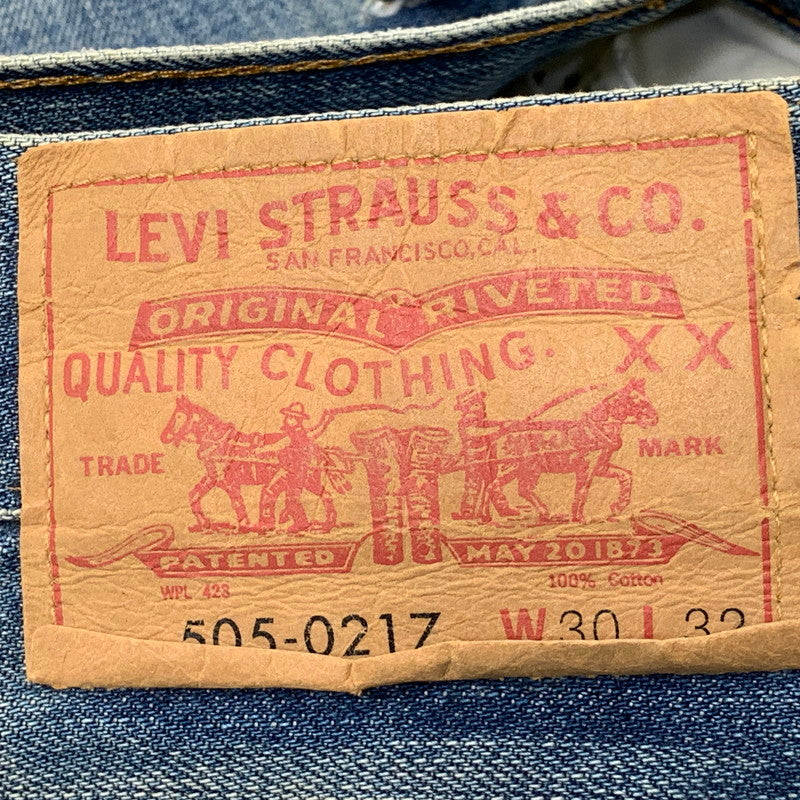 【中古品】【メンズ】 LEVI'S VINTAGE CLOTHING リーバイスビンテージクロージング 505-0217 1967MODEL 刻印093 トルコ製 505 DENIM PANTS デニム パンツ 157-260708-yn-04-izu サイズ：30×32 カラー：ライトインディゴ 万代Net店