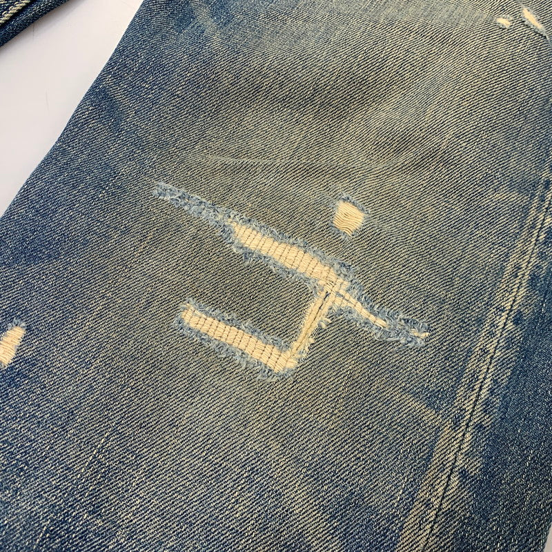【中古品】【メンズ】 LEVI'S VINTAGE CLOTHING リーバイスビンテージクロージング 刻印J22 1966年復刻モデル 日本製 BIG-E 2005年製 00S 501 DENIMPANTS デニムパンツ 157-260708-yn-05-izu サイズ：31 カラー：ライトインディゴ 万代Net店
