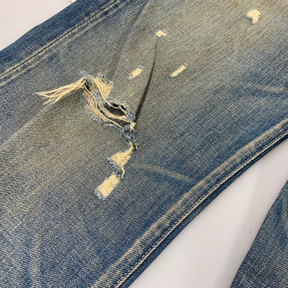 【中古品】【メンズ】 LEVI'S VINTAGE CLOTHING リーバイスビンテージクロージング 刻印J22 1966年復刻モデル 日本製 BIG-E 2005年製 00S 501 DENIMPANTS デニムパンツ 157-260708-yn-05-izu サイズ：31 カラー：ライトインディゴ 万代Net店