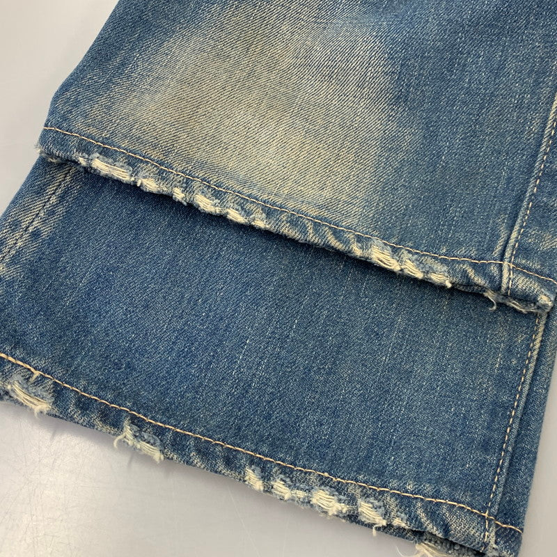 【中古品】【メンズ】 LEVI'S VINTAGE CLOTHING リーバイスビンテージクロージング 刻印J22 1966年復刻モデル 日本製 BIG-E 2005年製 00S 501 DENIMPANTS デニムパンツ 157-260708-yn-05-izu サイズ：31 カラー：ライトインディゴ 万代Net店