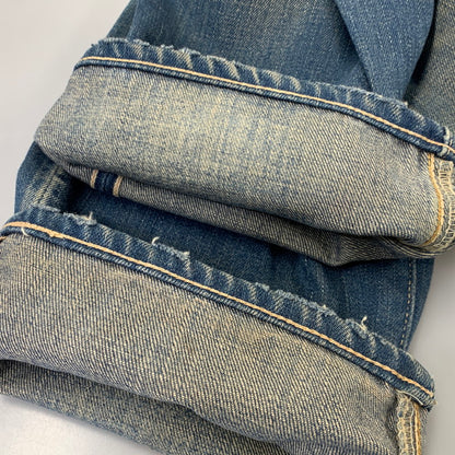 【中古品】【メンズ】 LEVI'S VINTAGE CLOTHING リーバイスビンテージクロージング 刻印J22 1966年復刻モデル 日本製 BIG-E 2005年製 00S 501 DENIMPANTS デニムパンツ 157-260708-yn-05-izu サイズ：31 カラー：ライトインディゴ 万代Net店