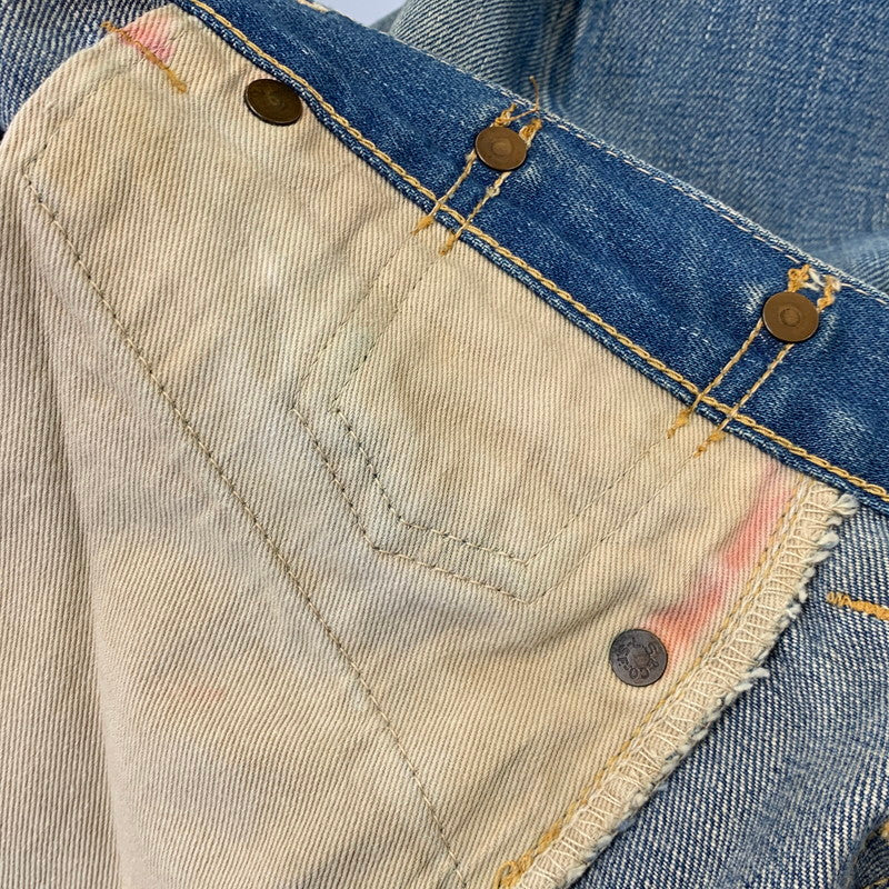 【中古品】【メンズ】 LEVI'S VINTAGE CLOTHING リーバイスビンテージクロージング 刻印J22 1966年復刻モデル 日本製 BIG-E 2005年製 00S 501 DENIMPANTS デニムパンツ 157-260708-yn-05-izu サイズ：31 カラー：ライトインディゴ 万代Net店