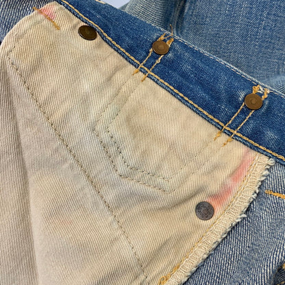 【中古品】【メンズ】 LEVI'S VINTAGE CLOTHING リーバイスビンテージクロージング 刻印J22 1966年復刻モデル 日本製 BIG-E 2005年製 00S 501 DENIMPANTS デニムパンツ 157-260708-yn-05-izu サイズ：31 カラー：ライトインディゴ 万代Net店