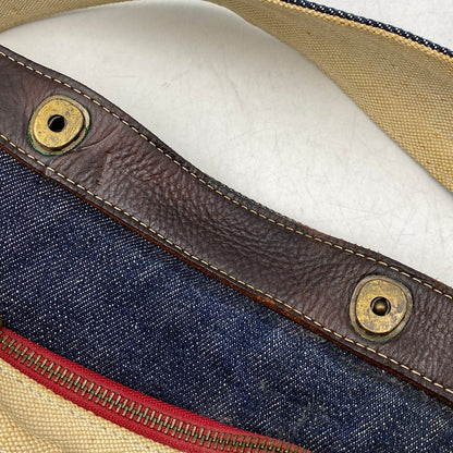 【現状渡し品】【メンズ/レディース】 SLOW スロウ 08 DENIM SHOULDER BAG デニム ショルダー バッグ カバン 188-260713-kh-10-izu カラー：マルチ 万代Net店