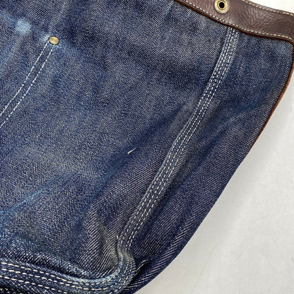 【現状渡し品】【メンズ/レディース】 SLOW スロウ 08 DENIM SHOULDER BAG デニム ショルダー バッグ カバン 188-260713-kh-10-izu カラー：マルチ 万代Net店