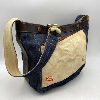 【現状渡し品】【メンズ/レディース】 SLOW スロウ 08 DENIM SHOULDER BAG デニム ショルダー バッグ カバン 188-260713-kh-10-izu カラー：マルチ 万代Net店