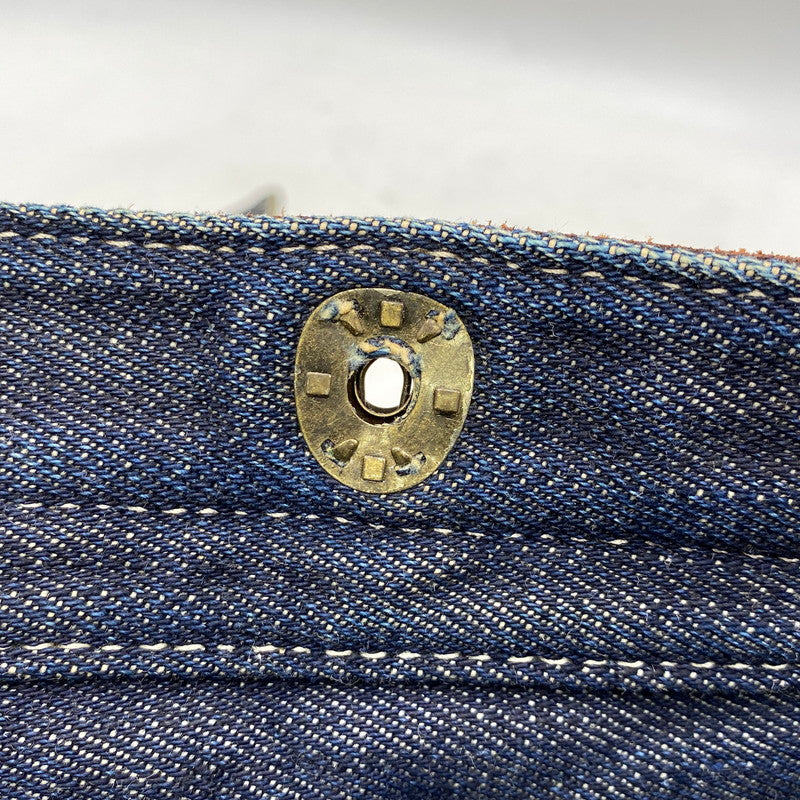 【現状渡し品】【メンズ/レディース】 SLOW スロウ 08 DENIM SHOULDER BAG デニム ショルダー バッグ カバン 188-260713-kh-10-izu カラー：マルチ 万代Net店