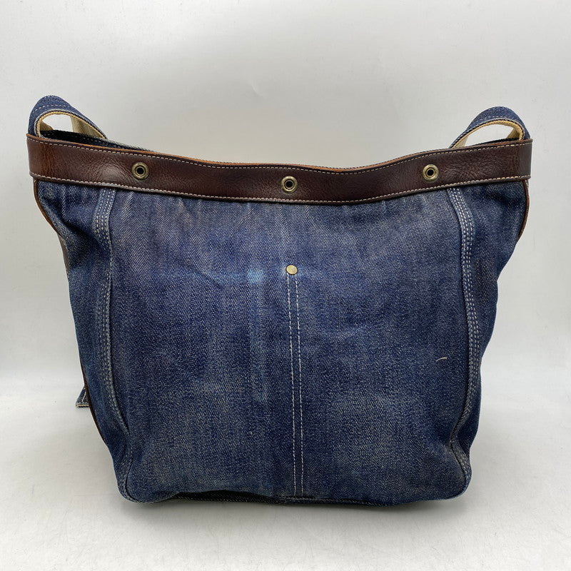 【現状渡し品】【メンズ/レディース】 SLOW スロウ 08 DENIM SHOULDER BAG デニム ショルダー バッグ カバン 188-260713-kh-10-izu カラー：マルチ 万代Net店