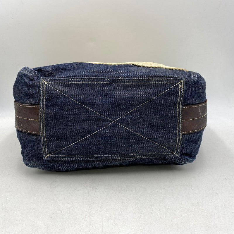 【現状渡し品】【メンズ/レディース】 SLOW スロウ 08 DENIM SHOULDER BAG デニム ショルダー バッグ カバン 188-260713-kh-10-izu カラー：マルチ 万代Net店