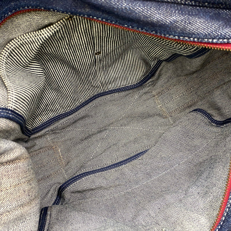 【現状渡し品】【メンズ/レディース】 SLOW スロウ 08 DENIM SHOULDER BAG デニム ショルダー バッグ カバン 188-260713-kh-10-izu カラー：マルチ 万代Net店