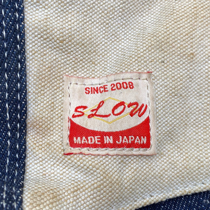 【現状渡し品】【メンズ/レディース】 SLOW スロウ 08 DENIM SHOULDER BAG デニム ショルダー バッグ カバン 188-260713-kh-10-izu カラー：マルチ 万代Net店