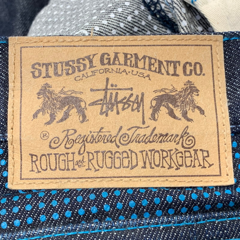 【中古品】【メンズ】 OLD STUSSY オールド ステューシー 90-00S ROUGH RUGGED ラフ ラゲッド WORKGEAR DENIM PANTS ワークギア デニム パンツ 153-260708-yn-02-izu サイズ：32 カラー：インディゴ 万代Net店