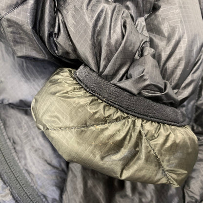 【中古品】【メンズ】 MOONSTONE ムーンストーン 90-00S QUILTING HOODED DOWN JACKET キルティング フーデッド ダウン ジャケット アウター 146-260712-ya-18-izu サイズ：S カラー：ブラック 万代Net店