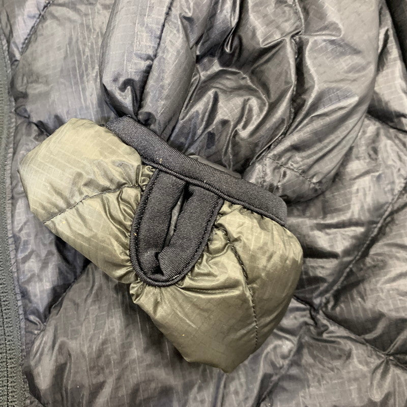 【中古品】【メンズ】 MOONSTONE ムーンストーン 90-00S QUILTING HOODED DOWN JACKET キルティング フーデッド ダウン ジャケット アウター 146-260712-ya-18-izu サイズ：S カラー：ブラック 万代Net店