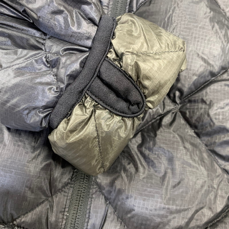 【中古品】【メンズ】 MOONSTONE ムーンストーン 90-00S QUILTING HOODED DOWN JACKET キルティング フーデッド ダウン ジャケット アウター 146-260712-ya-18-izu サイズ：S カラー：ブラック 万代Net店