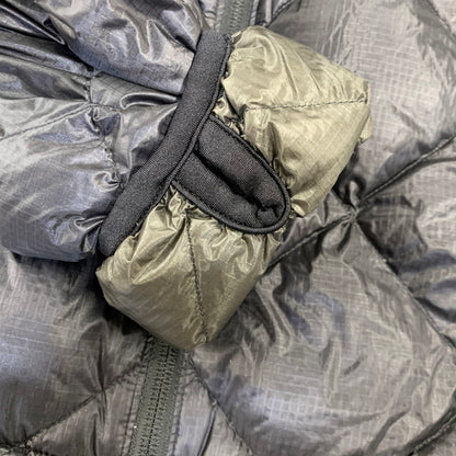 【中古品】【メンズ】 MOONSTONE ムーンストーン 90-00S QUILTING HOODED DOWN JACKET キルティング フーデッド ダウン ジャケット アウター 146-260712-ya-18-izu サイズ：S カラー：ブラック 万代Net店