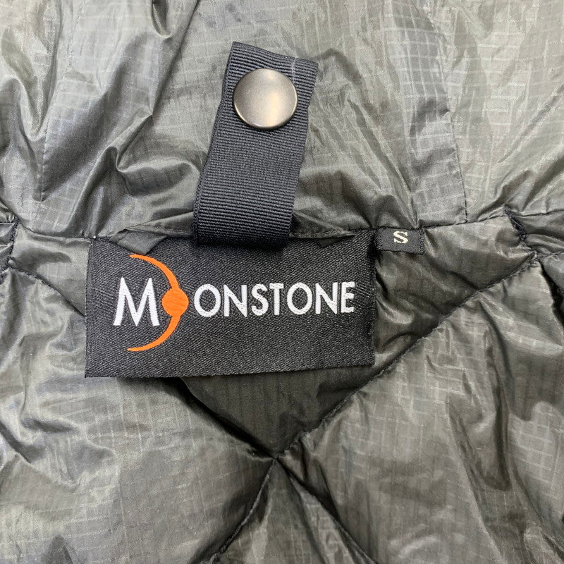 【中古品】【メンズ】 MOONSTONE ムーンストーン 90-00S QUILTING HOODED DOWN JACKET キルティング フーデッド ダウン ジャケット アウター 146-260712-ya-18-izu サイズ：S カラー：ブラック 万代Net店