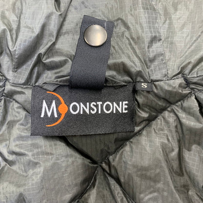 【中古品】【メンズ】 MOONSTONE ムーンストーン 90-00S QUILTING HOODED DOWN JACKET キルティング フーデッド ダウン ジャケット アウター 146-260712-ya-18-izu サイズ：S カラー：ブラック 万代Net店