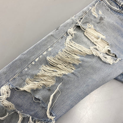 【現状渡し品】【メンズ】 Levi's リーバイス 501XX DENIM PANTS デニムパンツ 刻印520 USA製 ジーンズ 157-260713-as-07-izu サイズ：32×34 カラー：ライトインディゴ 万代Net店