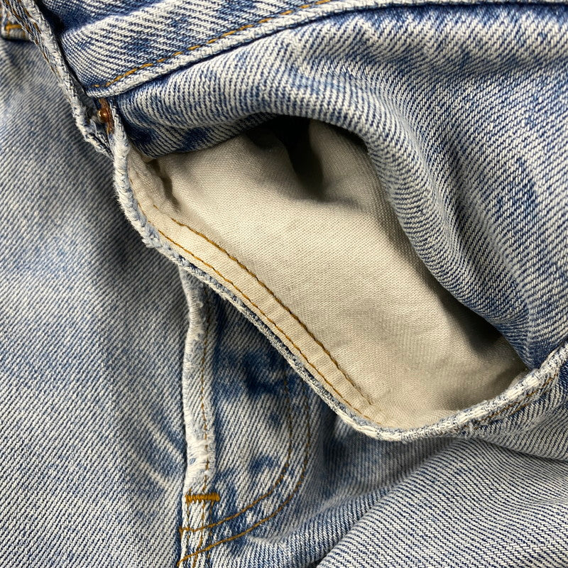 【現状渡し品】【メンズ】 Levi's リーバイス 501XX DENIM PANTS デニムパンツ 刻印520 USA製 ジーンズ 157-260713-as-07-izu サイズ：32×34 カラー：ライトインディゴ 万代Net店