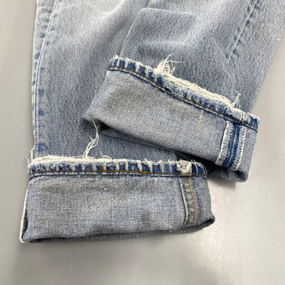 【現状渡し品】【メンズ】 Levi's リーバイス 501XX DENIM PANTS デニムパンツ 刻印520 USA製 ジーンズ 157-260713-as-07-izu サイズ：32×34 カラー：ライトインディゴ 万代Net店