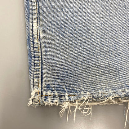 【現状渡し品】【メンズ】 Levi's リーバイス 501XX DENIM PANTS デニムパンツ 刻印520 USA製 ジーンズ 157-260713-as-07-izu サイズ：32×34 カラー：ライトインディゴ 万代Net店