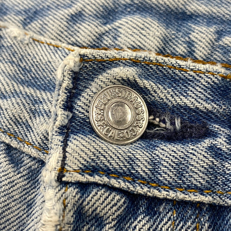 【現状渡し品】【メンズ】 Levi's リーバイス 501XX DENIM PANTS デニムパンツ 刻印520 USA製 ジーンズ 157-260713-as-07-izu サイズ：32×34 カラー：ライトインディゴ 万代Net店