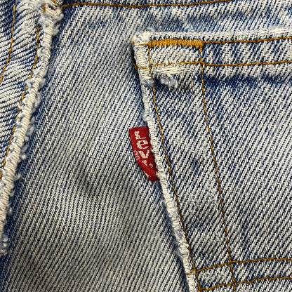 【現状渡し品】【メンズ】 Levi's リーバイス 501XX DENIM PANTS デニムパンツ 刻印520 USA製 ジーンズ 157-260713-as-07-izu サイズ：32×34 カラー：ライトインディゴ 万代Net店