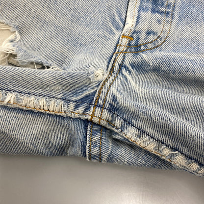 【現状渡し品】【メンズ】 Levi's リーバイス 501XX DENIM PANTS デニムパンツ 刻印520 USA製 ジーンズ 157-260713-as-07-izu サイズ：32×34 カラー：ライトインディゴ 万代Net店