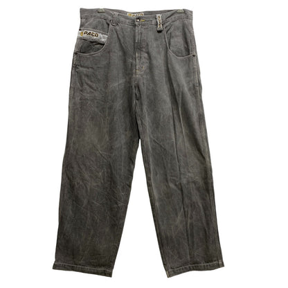 【中古品】【メンズ】 PACO SPORT パコスポーツ 90S BAGGY DENIM PANTS バギー デニム パンツ ズボン ボトムス 157-260714-ya-13-izu サイズ：38×33 カラー：グレー 万代Net店