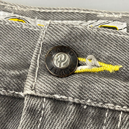 【中古品】【メンズ】 PACO SPORT パコスポーツ 90S BAGGY DENIM PANTS バギー デニム パンツ ズボン ボトムス 157-260714-ya-13-izu サイズ：38×33 カラー：グレー 万代Net店