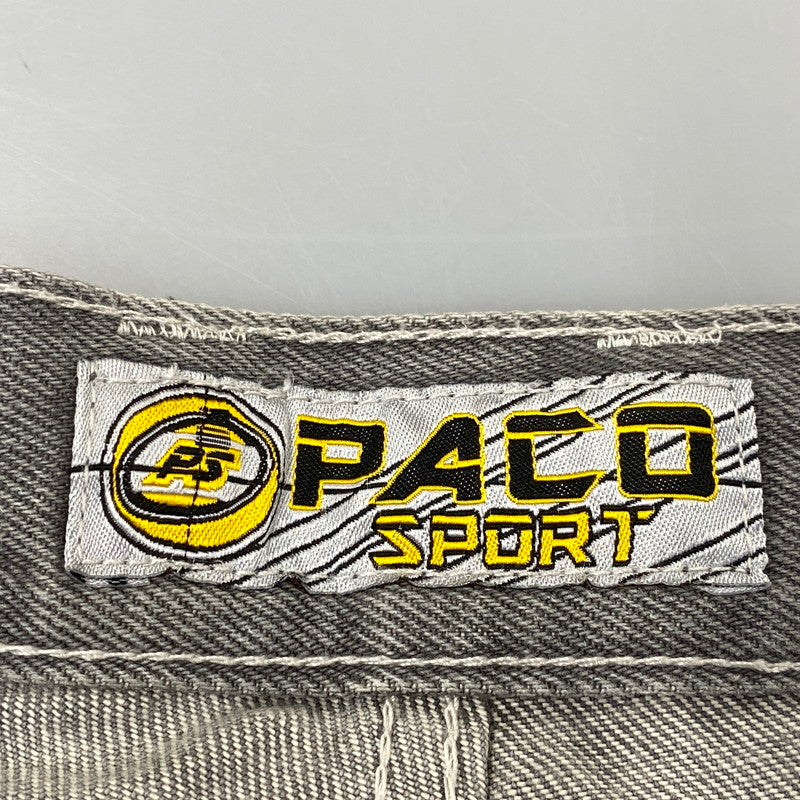 【中古品】【メンズ】 PACO SPORT パコスポーツ 90S BAGGY DENIM PANTS バギー デニム パンツ ズボン ボトムス 157-260714-ya-13-izu サイズ：38×33 カラー：グレー 万代Net店