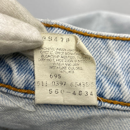 【中古品】【メンズ】 LEVI'S リーバイス 560-4834 刻印511 USA製 1997年製 90S 560 LOOSE FIT TAPERED LEG DENIM PANTS デニム パンツ ボトムス 157-260712-yn-06-izu サイズ：34×34 カラー：ライトインディゴ 万代Net店