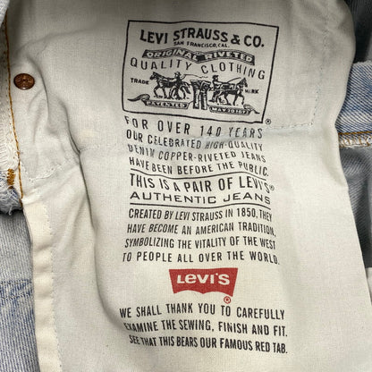 【中古品】【メンズ】 LEVI'S リーバイス 560-4834 刻印511 USA製 1997年製 90S 560 LOOSE FIT TAPERED LEG DENIM PANTS デニム パンツ ボトムス 157-260712-yn-06-izu サイズ：34×34 カラー：ライトインディゴ 万代Net店