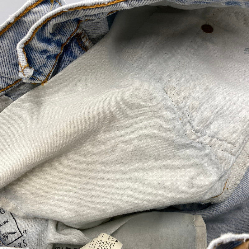 【中古品】【メンズ】 LEVI'S リーバイス 560-4834 刻印511 USA製 1997年製 90S 560 LOOSE FIT TAPERED LEG DENIM PANTS デニム パンツ ボトムス 157-260712-yn-06-izu サイズ：34×34 カラー：ライトインディゴ 万代Net店