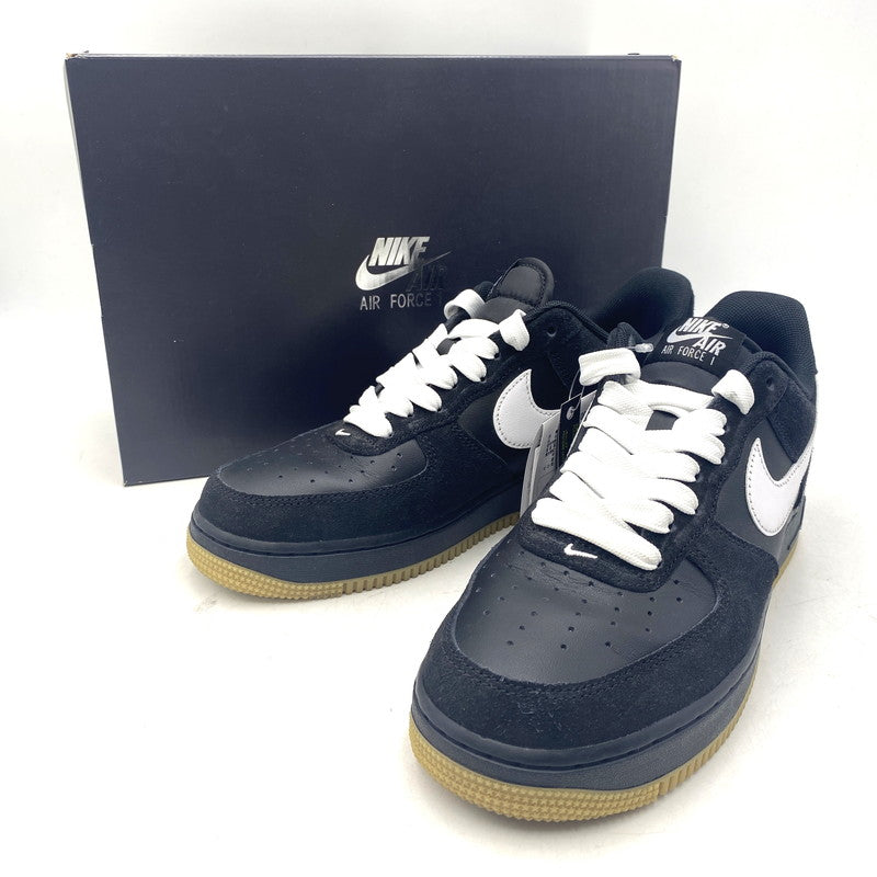 【中古品】【メンズ】 NIKE ナイキ AIR FORCE 1 '07 LV8 IB6388-001 エアフォース 1 '07 LV8 スニーカー シューズ 靴 160-260708-as-02-izu サイズ：27cm カラー：BLACK/WHITE-GUM LIGHT BROWN 万代Net店