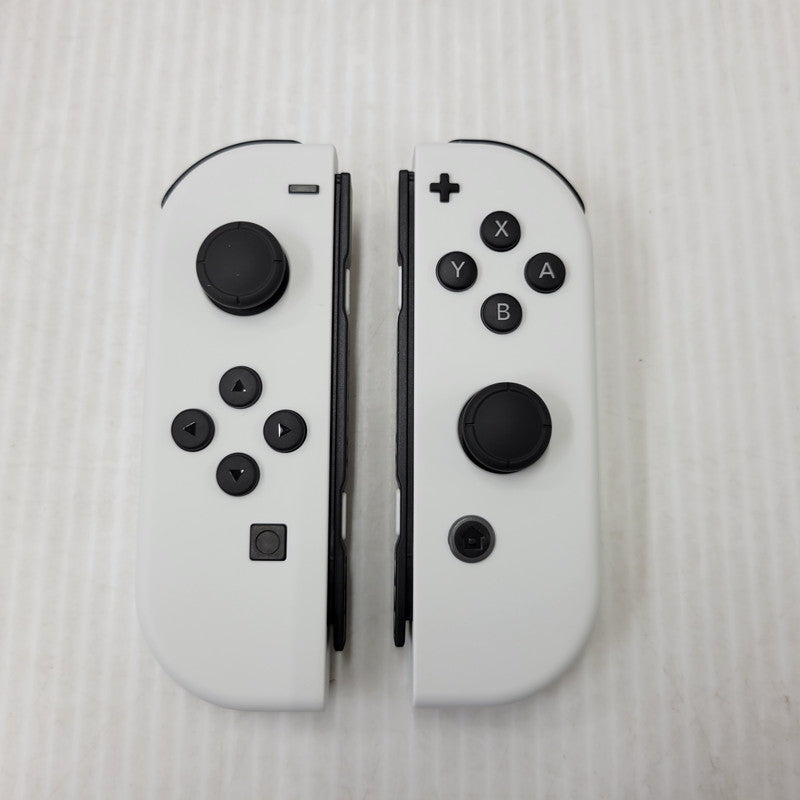 【中古美品】 【未使用】【ゲーム】Nintendo Switch (有機ELモデル) Joy-Con(L)/(R) ホワイト HEG-S-KAAAA(JPN) 任天堂 ニンテンドースイッチ 本体 034-260714-ay-01-izu 万代Net店