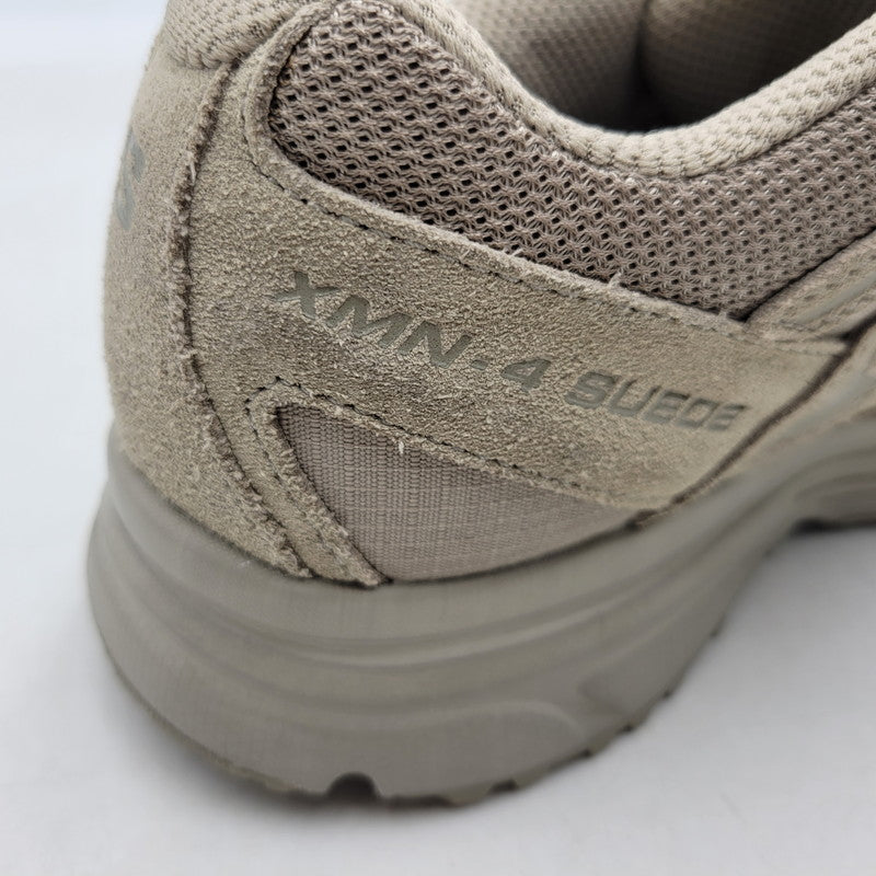 【中古品】【メンズ】 SALOMON サロモン XMN 4 SUEDE スニーカー シューズ 靴 162-260708-as-25-izu サイズ：27cm カラー：ベージュ 万代Net店