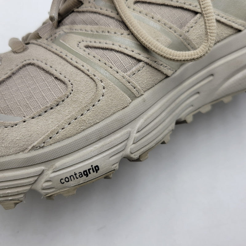 【中古品】【メンズ】 SALOMON サロモン XMN 4 SUEDE スニーカー シューズ 靴 162-260708-as-25-izu サイズ：27cm カラー：ベージュ 万代Net店