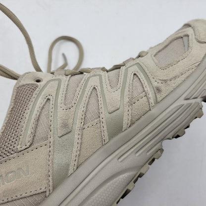 【中古品】【メンズ】 SALOMON サロモン XMN 4 SUEDE スニーカー シューズ 靴 162-260708-as-25-izu サイズ：27cm カラー：ベージュ 万代Net店