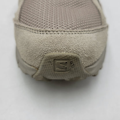 【中古品】【メンズ】 SALOMON サロモン XMN 4 SUEDE スニーカー シューズ 靴 162-260708-as-25-izu サイズ：27cm カラー：ベージュ 万代Net店