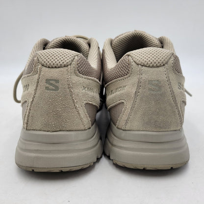 【中古品】【メンズ】 SALOMON サロモン XMN 4 SUEDE スニーカー シューズ 靴 162-260708-as-25-izu サイズ：27cm カラー：ベージュ 万代Net店