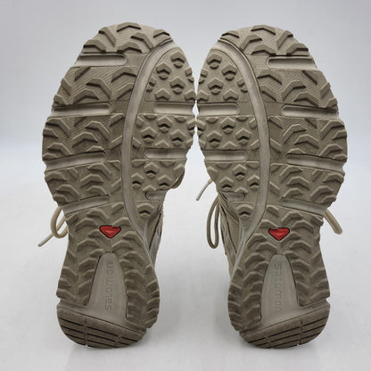 【中古品】【メンズ】 SALOMON サロモン XMN 4 SUEDE スニーカー シューズ 靴 162-260708-as-25-izu サイズ：27cm カラー：ベージュ 万代Net店