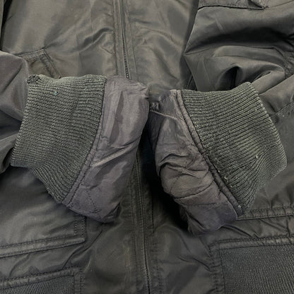 【中古品】【メンズ】 schott ショット CWU-R FLIGHT JACKET フライトジャケット 145-260708-as-07-izu サイズ：M カラー：ブラック 万代Net店