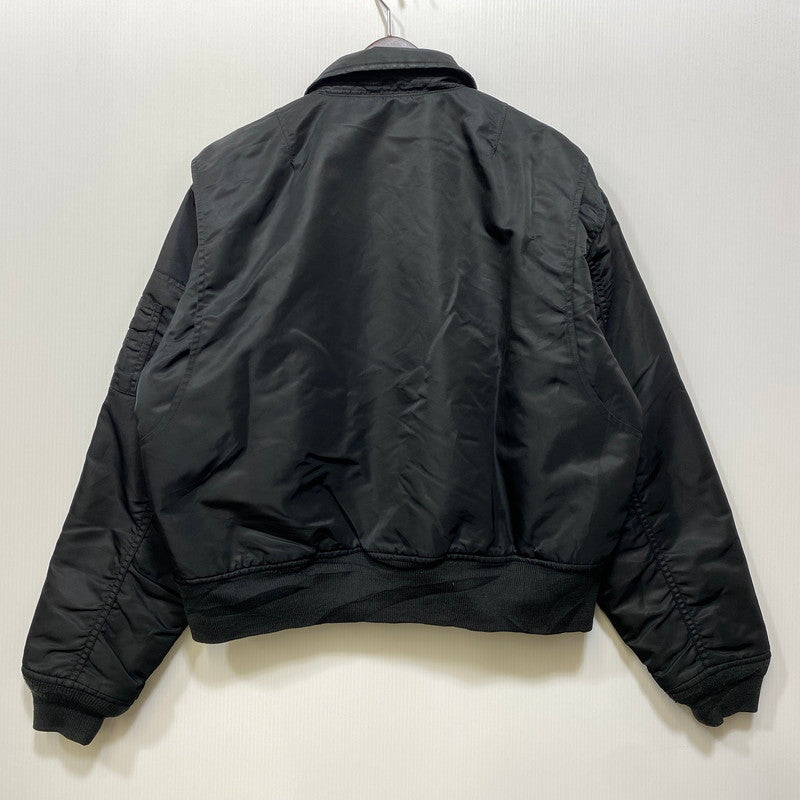 【中古品】【メンズ】 schott ショット CWU-R FLIGHT JACKET フライトジャケット 145-260708-as-07-izu サイズ：M カラー：ブラック 万代Net店