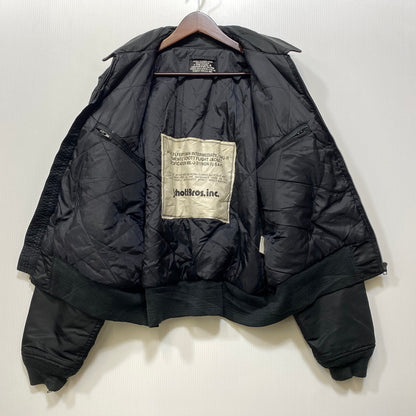 【中古品】【メンズ】 schott ショット CWU-R FLIGHT JACKET フライトジャケット 145-260708-as-07-izu サイズ：M カラー：ブラック 万代Net店