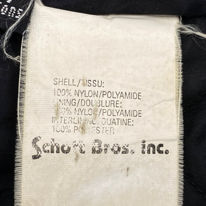 【中古品】【メンズ】 schott ショット CWU-R FLIGHT JACKET フライトジャケット 145-260708-as-07-izu サイズ：M カラー：ブラック 万代Net店